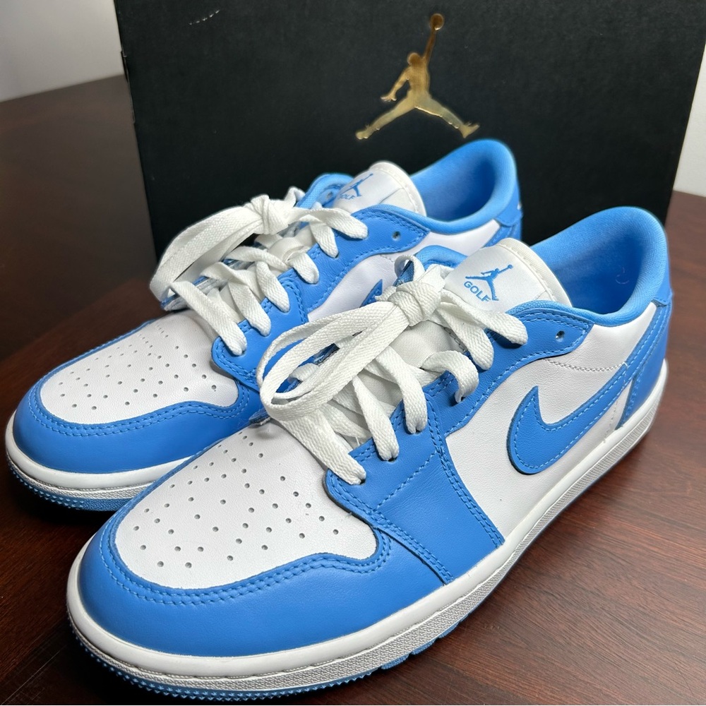 Nike Air Jordan 1 Low Golf UNC (8M/9.5W) - Picture 2 of 12